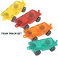 Neoformers Magnetic Tiles Car Building Kit For Toddlers, 4 Pcs Magnet Construction Trucks, Stem Toys For 3-8 Year Old Boys Girls, Educational Vehicle Engineering Set
