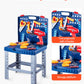 VEVOR Kids Tool Bench, 56-Piece Toddler Tool Bench with Realistic Tools Electric Drill, Pretend Play Toy Tool Bench Gift for Boy