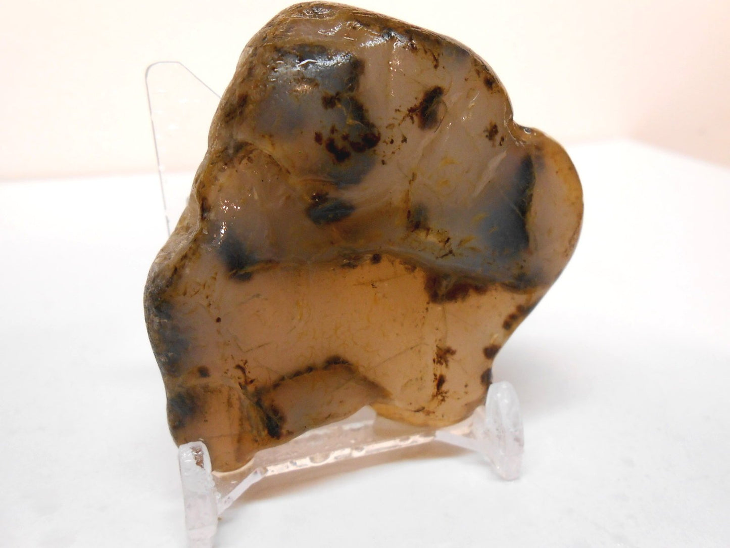 Rock Tumbler Gem Refill Kit Yellowstone Montana Black Dendrite Agate Rough 8 oz