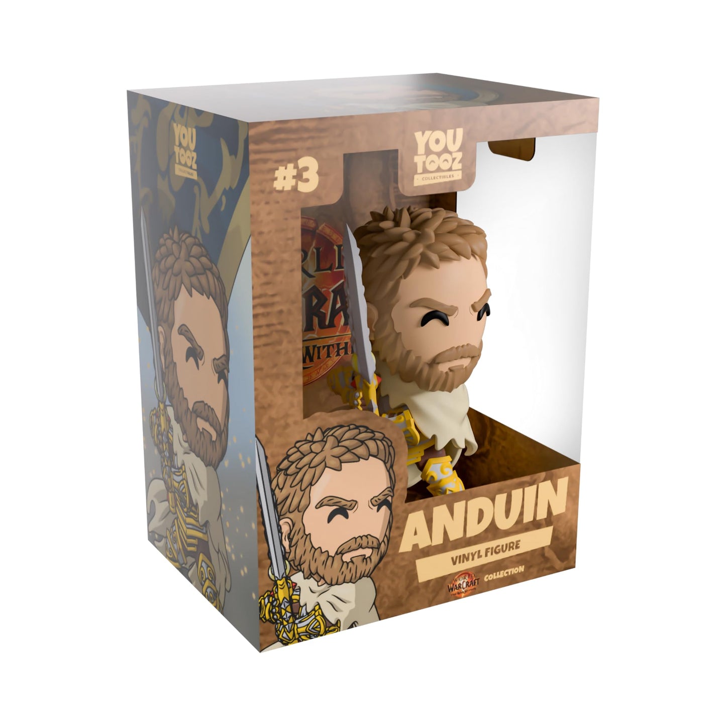 Youtooz Anduin Wrynn 4.5 Vinyl Figure  World of Warcraft Collectible Action Figure  Wow Memorabilia