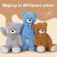 Tezituor Giant Teddy Bear, 4 Feet Soft Big Stuffed Animal Life Size 47 Inch Plush Bear Toy Valentine'S Christmas Birthday Gift For Girlfriend Kids,Dark Brown