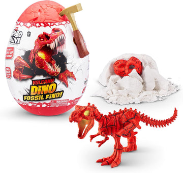 Toys Uncle Kids Surprise Toy (Robo Alive Volcano Dino Fossil Find), Multicolor
