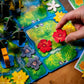 Hutan Board Game  Strategic Tile Placement Game for Families & mature-themeds  Eco-Themed Strategy Game  Grow Trees  Attract Wildlife  Solo & Multiplayer 1-4 Players From Designers of Heat: Pedal to the Metal