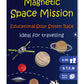 The Purple Cow Space Mission Magnetic Travel Game - Educational Activity for Ages 5+, Tin Material, Fun for Travel and On-The-Go