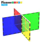 Magformers Hexagon 12 Pieces Rainbow Colors, Educational Magnetic Geometric Shapes Tiles Building Stem Toy Set Ages 3+