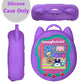 Xegimor Silicone Cover And Carrying Case For Tamagotchi Uni Interactive Virtual Pet, Screen Protector For Tamagotchi Uni Watch D