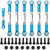 Vgoohobby Aluminum Adjustable Turnbuckles Rod Camber Links Steering Linkage Pull Rod Tie Rod Compatible With Traxxas 1/10 Slash