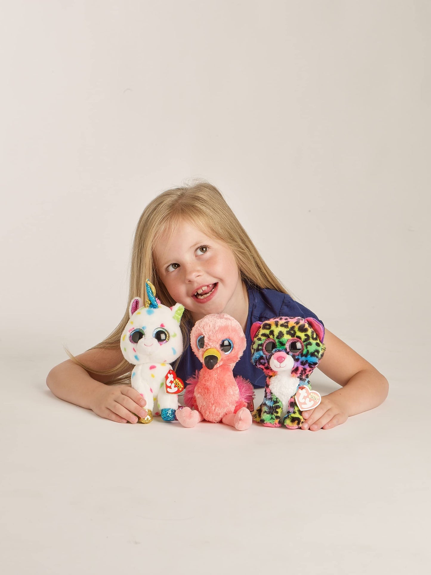 Ty Beanie Boos Gilda Pink Flamingo - 15cm Fabric Plush Toy Model 36848