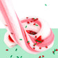Cloud Soft Slime with Watermelon Charms - Super Non-Sticky  Scented for Girls & Boys (8 oz/200 ml) - Stress Relief Toy for Kids Education & Birthday Gifts