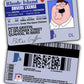Pack of 3 Peter Griffin Driver License ID/Funny Plastic License/Family Guy Fans Complement for Costumes/Double Sided | Collectib