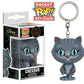 Funko POP Keychain Chessur Figure - Alice: Through The Looking Glass - White/Black/Pink Collectible Toy