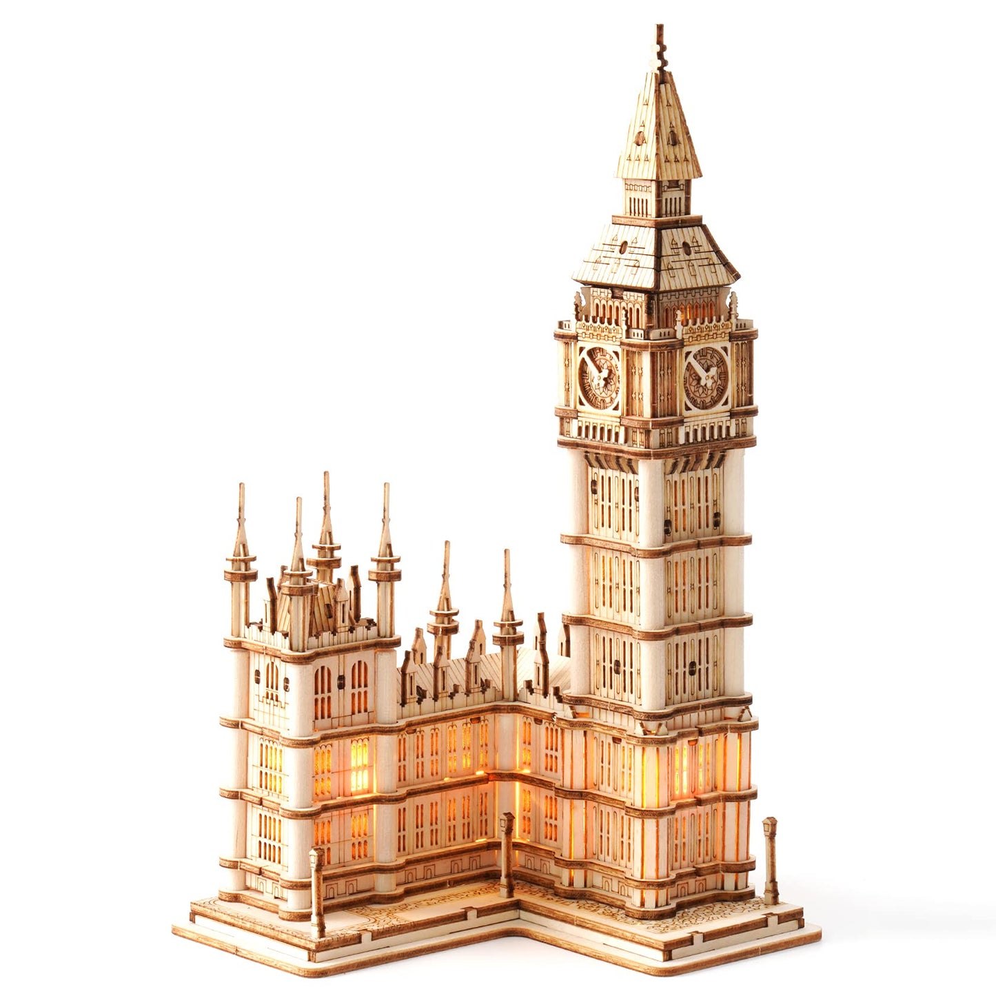 Rowood 3D Puzzles for mature-themeds Wooden Model Kit mature-themed Craft Kit Gifts for Teens Age 14+ Big Ben