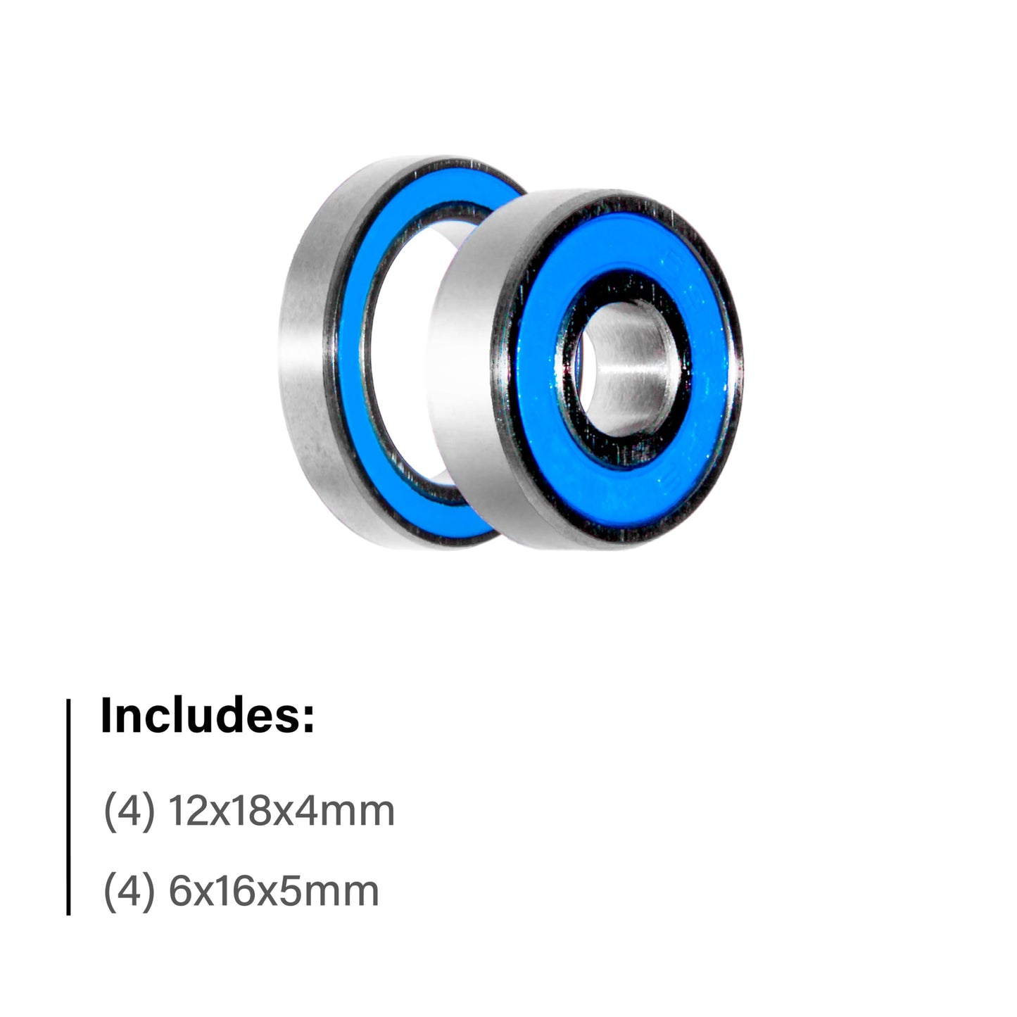 Winter Evening - For Traxxas Maxx 4S (V1 And V2) 89086-4 - Wheel Hub Bearings Kit