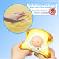 Funnysquee Egg Toast Squishies Super Soft Slow Rising Toy Cute Scented Simulation Food Square Cake Squishys Stress Relief Squeez