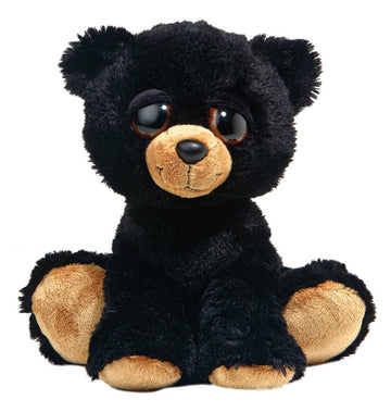 Aurora® Enchanting Dreamy Eyes™ Barnam™ Stuffed Animal - Captivating Gaze - Whimsical Charm - Black 10 Inches
