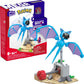 Mega Pokémon Building Toys Set, Zubat’S Midnight Flight With 61 Pieces, 1 Poseable Character, 5 Inches Tall, For Kids