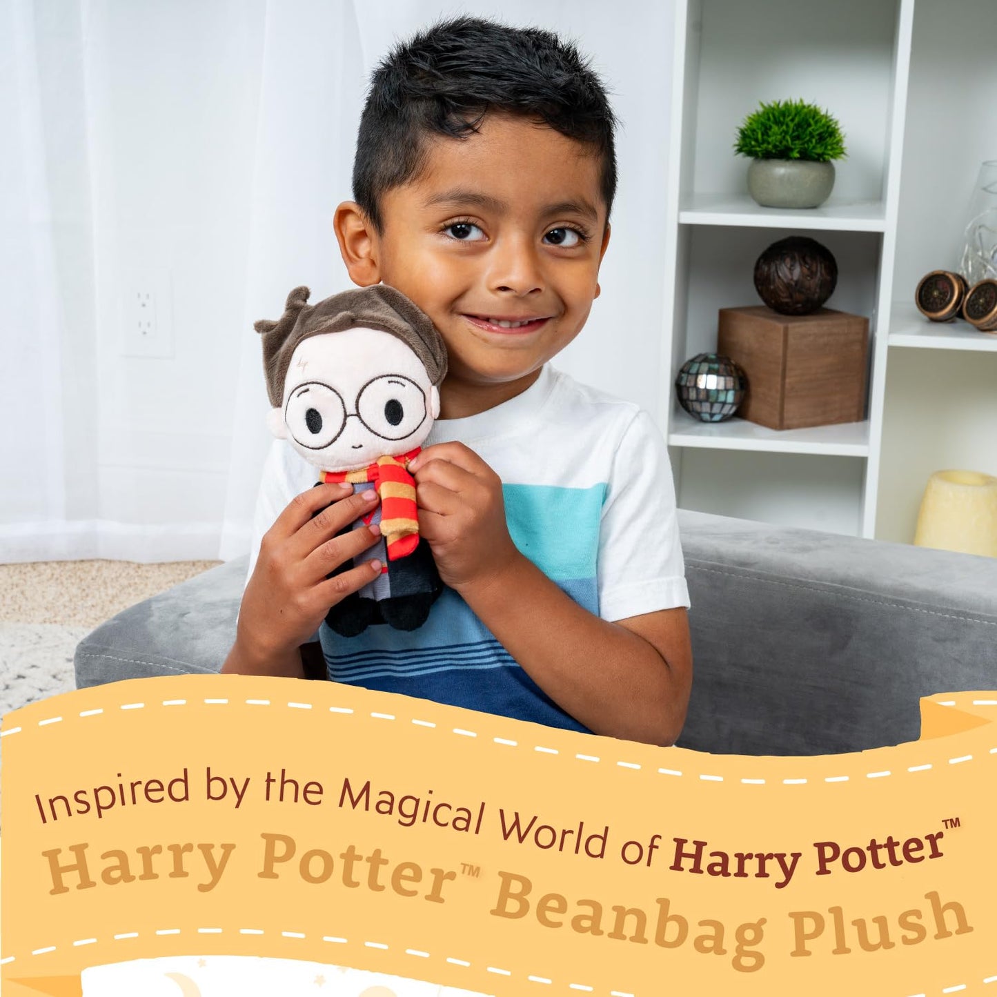 Kids Preferred Harry Potter Soft Huggable Stuffed Animal Cute Plush Toy For Toddler Boys And Girls, Gift For Kids, 6 Inches