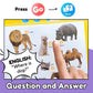 Zeenkind English Learning Talking Book For Kids 2 3 4 5 6 Years Old, 300+ Words Interactive Audio Sound Books For Toddlers, Early Learning Educational Electronic Musical Toy