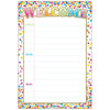 Ashley Productions Smart Poly Chart Confetti Welcome, 13 x 19