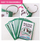 12Pcs/Set Animals Body Parts Kids Gifts English Flash Cards Pocket Card Educational Learning Baby Toys For Children Pre-Kindergarten