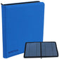 Wintra 12 Pocket Blue Card Binder, Side Loading Trading Card Collectors Album, Premium Card Holder With 720 Pockets ,Compatible With All Standard Size Trading Cards And Sports Cards