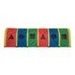 Pacific Play Tents 95200 Kids Super Sensory 9-Foot D Style Institutional Crawl Play Tunnel, 9' X 30'' X 30'', Multicolored