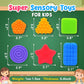 Squishy Sensory Toys For Kids Toddlers: Super Soft & Textured Sensory Fidget Toy For Autistic Children Special Needs | Stress Calming Toys For Kids | Baby Stocking Stuffers Fidget Toy For Autism, Adhd
