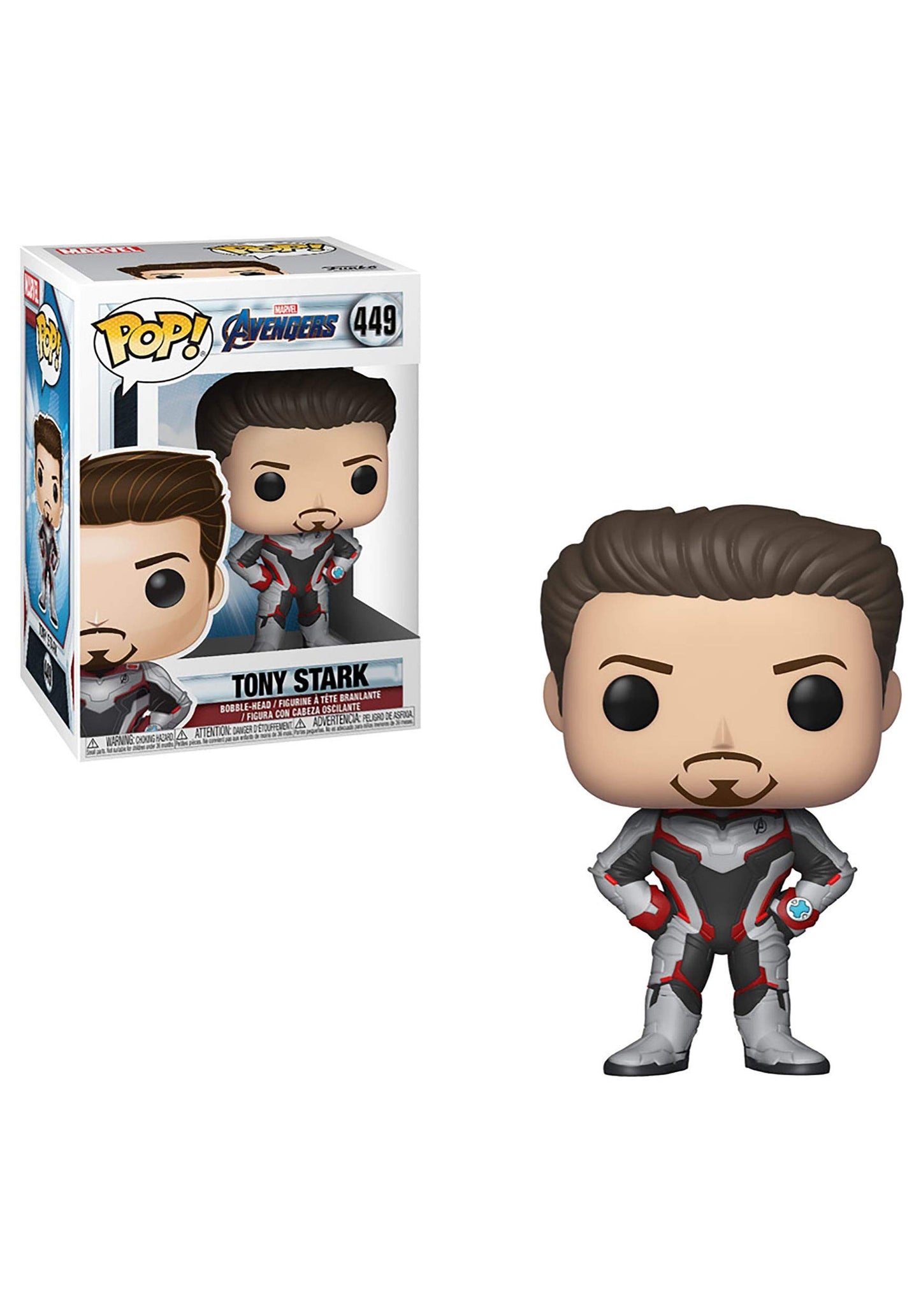 Funko Pop!: Marvel Avengers Endgame: Tony Stark - Iron Man - Collectible Vinyl Figure - Gift Idea - Official Merchandise - For Kids & Adults - Movies Fans - Model Figure For Collectors