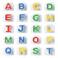 LeapFrog Tad's Fridge Phonics Magnetic Letter Set - Plastic, 9"W x 6"H x 1"D, Colorful Letters, Model 80-602800