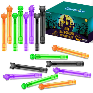 Halloween Party Favors Bulk For Kids 200 Pcs, Mini Bubble Wands Bulk Toys Gifts For Toddlers, Halloween Treats Basket Goodie Bag