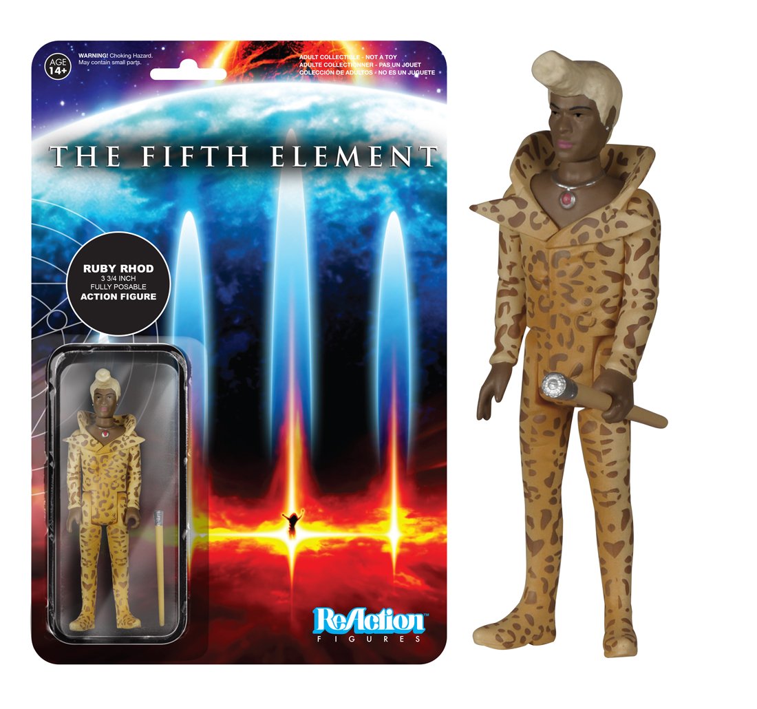 Funko Ruby Rhod Action Figure - 3.75 inches - Purple - Model 5212 - The Fifth Element Collectible
