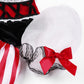 Tyhtym Pirate Costume Little Girls Halloween Dress Up Boys Cute Kids Cosplay With Hat Eye Patch (Red, 2-3T)