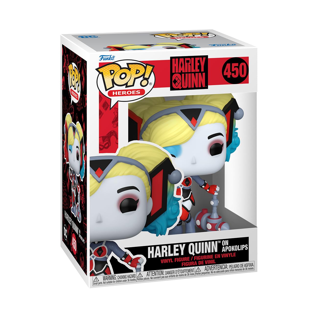 Funko Pop! Heroes: Dc - Harley Quinn - (Apokolips) - Dc Comics - Collectable Vinyl Figure - Gift Idea - Official Merchandise - F