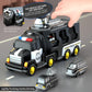 Beby Buty 5 in 1 Police Truck & Car Toys for Toddlers 3-5, Light & Sound, Birthday Gift for Boys 3-6 Years, Durable Plastic
