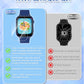 Tgfbh Kids Smart Watch For Girls Age 5-12 Toys With 26 Games 2 Screen Protectors Hd Touchscreen Video Camera Music Player Pedometer Learn Card Audiobook Toddler Watches Boys Birthday Gifts (Blue)