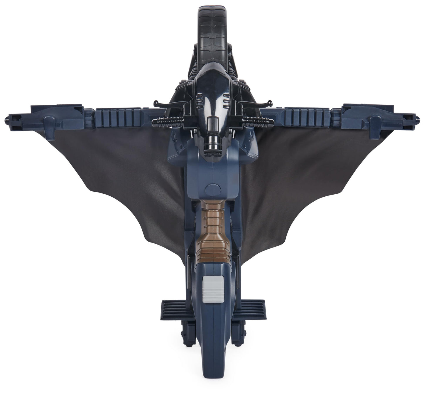 Dc Comics, Batman Adventures, Batman Batcycle, Transforming 2-In-1 Batcycle & Batglider, Figure Compatible, Super Hero Kids Toy For Boys And Girls 4+