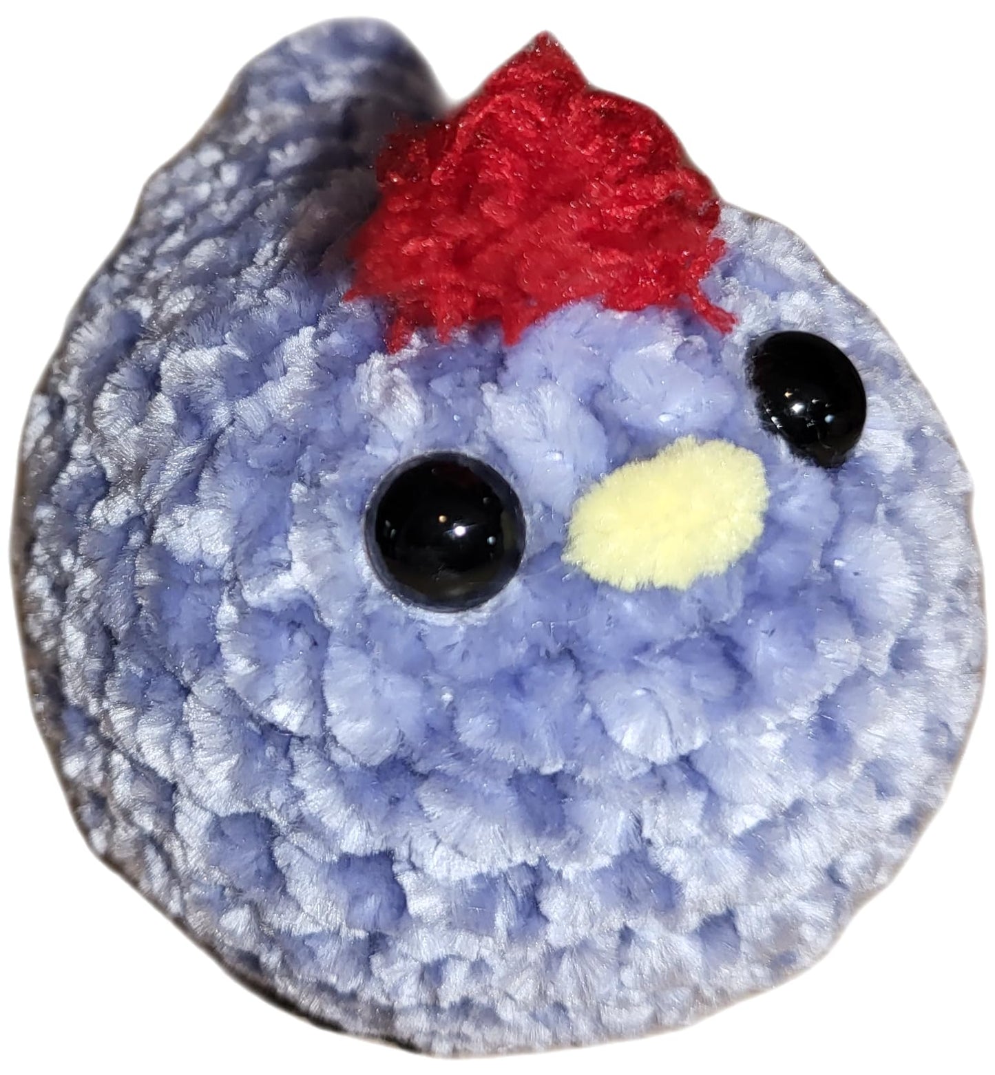 Cute Chicken Plushie | Stuffed Animal | Cute Amigurumi Kawaii | Handmade | Crochet (Mini, Smokey Blue)