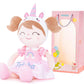 Gloveleya Personalized Doll With Your Name - Cute Pink Unicorn Custom Soft Plush Doll For Girls Plush Doll Customized Gifts - Muñecas De Trapo Personalizadas Para Niñas