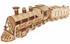i-CHONY 3D Wooden Puzzle - DIY Mechanical Steam Train Model Kits - Wood Crafts Vehicle Building Model - Wooden STEM Brain Teaser Puzzle - Steam Train Birthday Gifts for mature-themeds Teens Boys Girls
