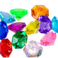 Jollylife 36Pcs Acrylic Diamond Gems Jewels Pirate Treasure Chest Hunt Party Favors 25 Carat Diving Gem Pool Toys