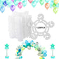Balloon Clips(120 Pcs), Tinabless Balloon Connectors For Decor Balloon Arch, Balloon Column Stand And Balloon Flowers