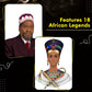 Kulture Games Playing Cards: African Legends - African Playing Cards - Trivia Party Game For Adults & Family Game Night - Black History Playing Cards – Inspirational African Legends Trivia Card Game