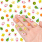100 Pieces Mini Fruits For Dollhouse Miniatures Mini Food For Crafts Tiny Resin Things For Dollhouse Mini Kitchen Micro Landscap