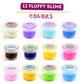 Toysbutty Butter Slime Kit For Girls, 12 Color Soft Scented Slime Ice Cream Making Set With 21 Slime Accessories In Gift Box, In