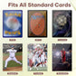 600 Counts Card Sleeves Toploaders For Trading Cards,Soft Clear Baseball Card Sleeve,Sturdy Trading Cards Sleeves, Plastic Card Protector For Standard Cards Fit For Mtg,Football Card Sports Cards