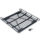 MORLORDY Stainless Steel RC Roof Rack Luggage Rack Set for 1/10 RC Crawler Car Accessories SCX10 III Upgrades JLU AXI03007 Parts