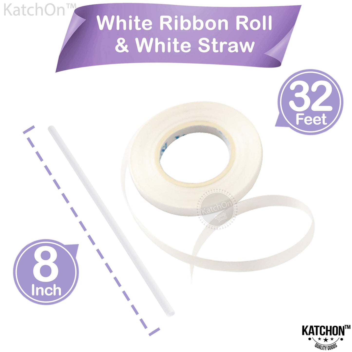 Katchon, Big Purple Mylar Balloons - 22 Inch, Pack Of 6 | 4D Round Balloons, Light Purple Foil Balloons | Purple Metallic Lavender Balloons For Lavender Party Decorations | Metallic Purple Balloons