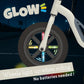 Chillafish Charlie Glow - Light-Up Balance Bike, Adjustable, No-Puncture Tires (18-48 Months)