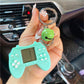 Vlmazlm Retro Classic Game Console Pendant Keychain - Playable Miniature Handheld Game, Middle Size, Q5 Plastic, Gift Item