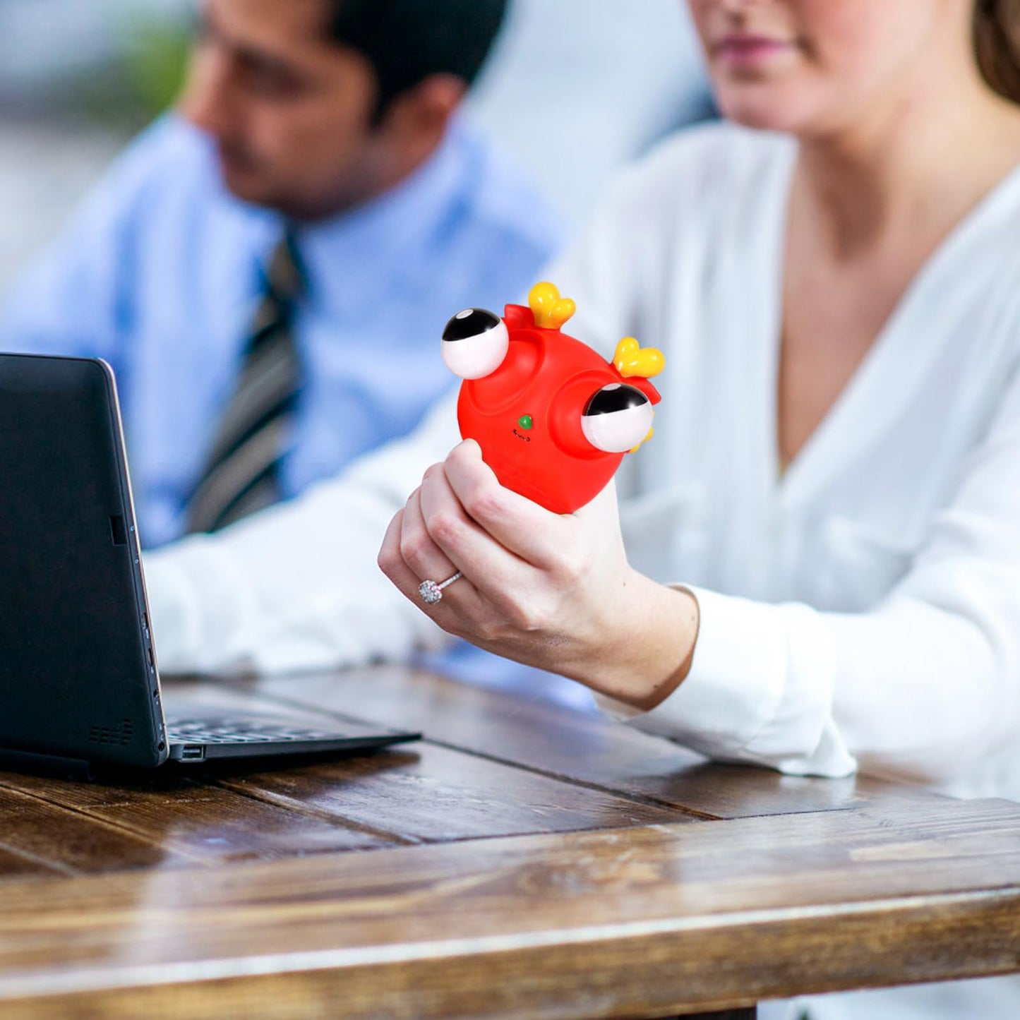 Oricraft Magic Dinosaur With Exploded Eyeballs Stress Relief Toy Surprise Exploding Eyeball Dinosaur For Anxiety Relief, Adhd Squeeze Out The Surprises And Heal The Emotions, Sensory Toy Red